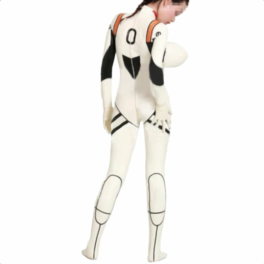 Latexfun White Inflatable Rubber Suit 6 Latexfun White Inflatable Rubber Suit