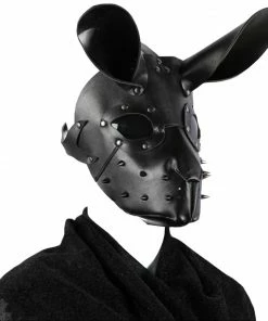 Laidtex Rabbit Fetish Gas Mask Latex Clothing