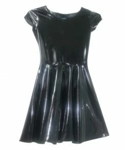 Latexfun Lovely Latex Skater Dress Latex Clothing 12 Latexfun Lovely Latex Skater Dress Latex Clothing