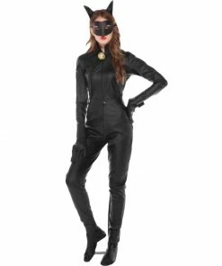 Laidtex Latex Clothing Fun Feline Catwoman Jumpsuit