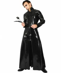 Laidtex Vinyl Trench Coat