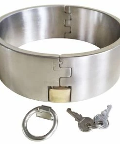 Laidtex Collars And Cuffs Stainless Steel Sex Slave Collar