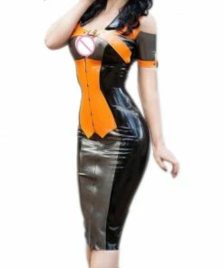 Latexfun Sensational Latex Hobble Dress Latex Clothing 8 Latexfun Sensational Latex Hobble Dress Latex Clothing