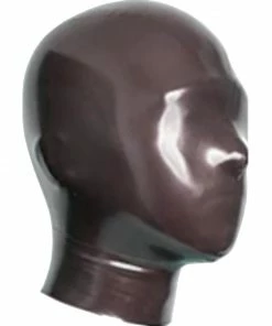 Laidtex Full Face Latex Gimp Hood Latex Clothing 17 Laidtex Full Face Latex Gimp Hood Latex Clothing