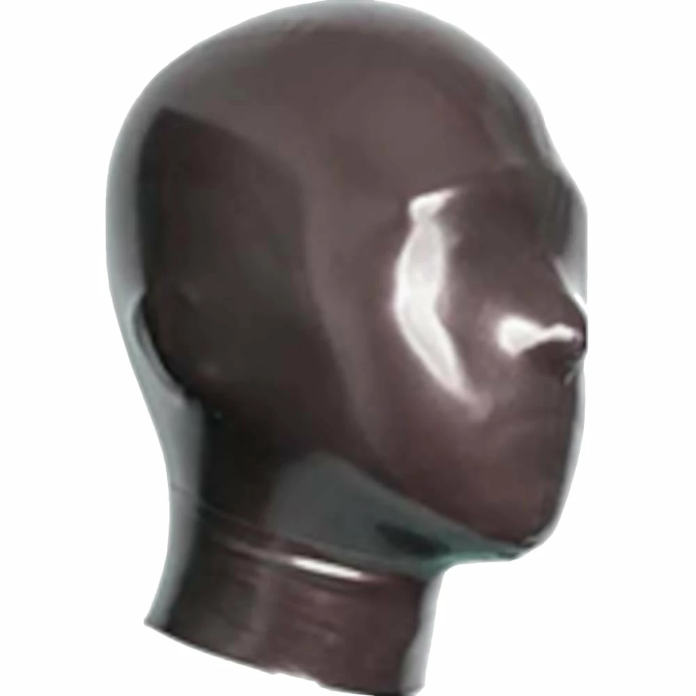 Laidtex Full Face Latex Gimp Hood Latex Clothing 8 Laidtex Full Face Latex Gimp Hood Latex Clothing