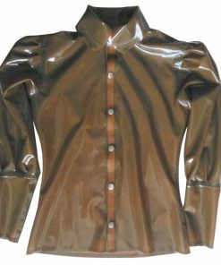 Latexfun Latex Clothing Stunning Skin Tight Latex Blouse