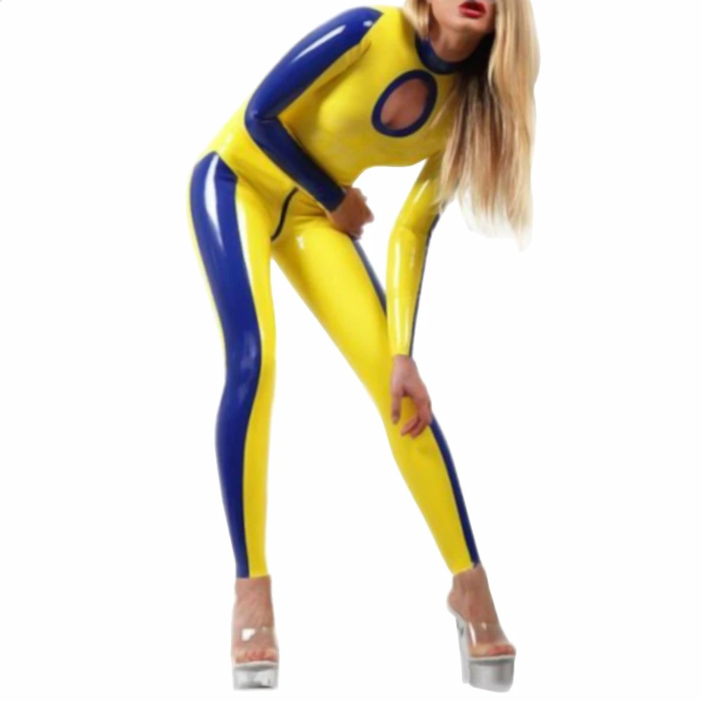 Latexfun Latex Clothing Bold Bi-Colour Latex Suit 6 Latexfun Latex Clothing Bold Bi-Colour Latex Suit