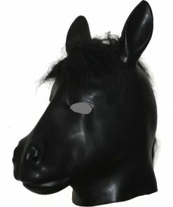 Laidtex Latex Horse Suit Head