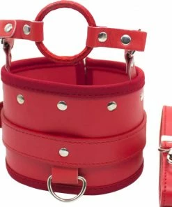 Laidtex Collars And Cuffs O Ring Gag Posture Collar 11 Laidtex Collars And Cuffs O Ring Gag Posture Collar