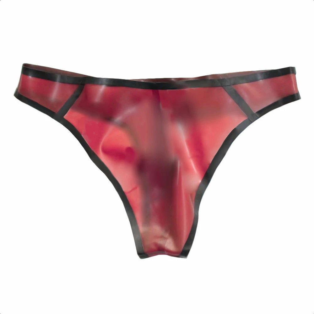 Laidtex Men's Latex Thong 6 Laidtex Men's Latex Thong