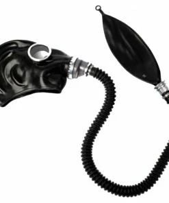 Laidtex Submissive Latex Gas Mask Latex Clothing