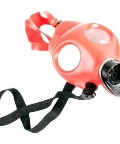 Laidtex Bondage Gas Mask With Hose
