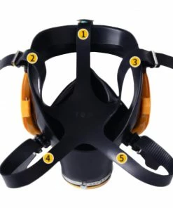 Laidtex Clear Visor Rubber Gas Mask 18 Laidtex Clear Visor Rubber Gas Mask