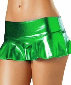 Laidtex Micro Mini Black PVC Skirt