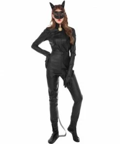 Laidtex Latex Clothing Fun Feline Catwoman Jumpsuit
