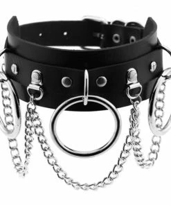 Laidtex Bondage Black Sexy Sub Collar
