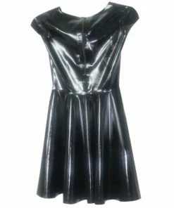 Latexfun Lovely Latex Skater Dress Latex Clothing 13 Latexfun Lovely Latex Skater Dress Latex Clothing