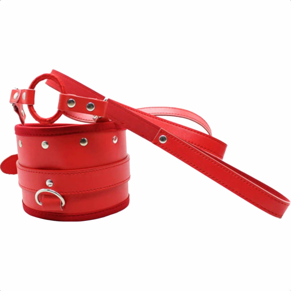 Laidtex Collars And Cuffs O Ring Gag Posture Collar 7 Laidtex Collars And Cuffs O Ring Gag Posture Collar