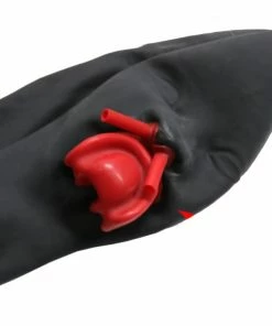 Laidtex Rubber Breathplay Hood With Tubes Latex Clothing 13 Laidtex Rubber Breathplay Hood With Tubes Latex Clothing