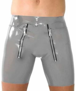 Latexfun Fun Men's Rubber Shorts Latex Clothing