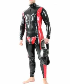 Laidtex Latex Clothing Rubber Slave Gimp Suit
