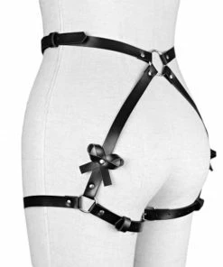 Laidtex PU Leather Thigh Restraints 15 Laidtex PU Leather Thigh Restraints