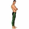 Laidtex Latex Clothing Men's Striped Latex Pants