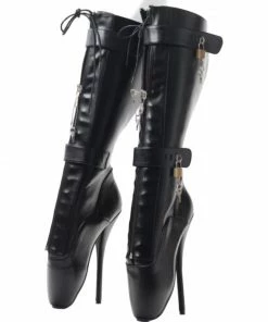 Laidtex Thrilling Pain Bondage Shoes Latex Clothing