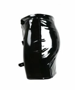Latexfun Fab Front Buckled PVC Skirt