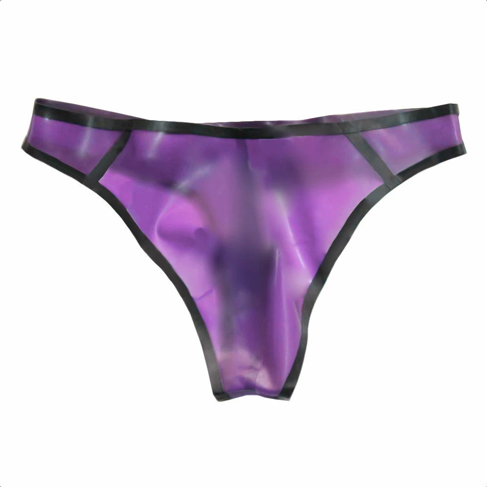 Laidtex Men's Latex Thong 8 Laidtex Men's Latex Thong