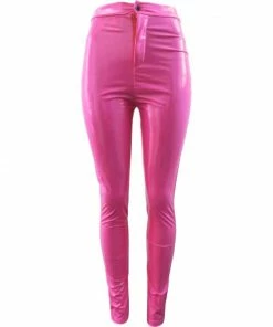 Laidtex Colorful Women's Vinyl Pants Latex Clothing