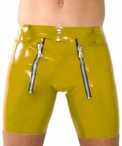 Latexfun Fun Men's Rubber Shorts Latex Clothing