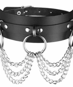 Laidtex Bondage Black Sexy Sub Collar