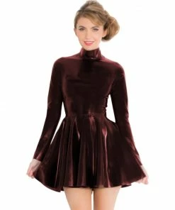Laidtex Flirty Short PVC Skater Dress Latex Clothing