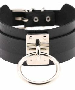 Laidtex Bondage Black Sexy Sub Collar