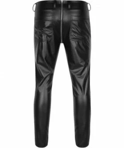 Laidtex Zippered Crotch Men's Vinyl Pants