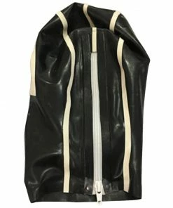 Latexfun Latex Clothing Rousing Ruffled Latex Face Mask