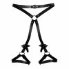 Laidtex PU Leather Thigh Restraints