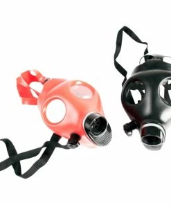 Laidtex Bondage Gas Mask With Hose