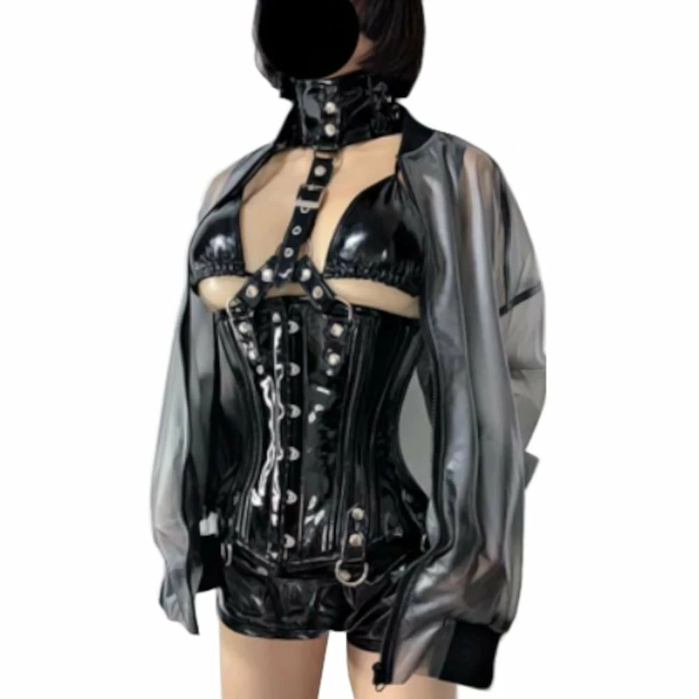 Laidtex Neck And Underbust Corset 6 Laidtex Neck And Underbust Corset