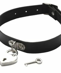 Laidtex Bondage Black Sexy Sub Collar
