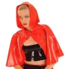 Latexfun Racy Red Latex Cape