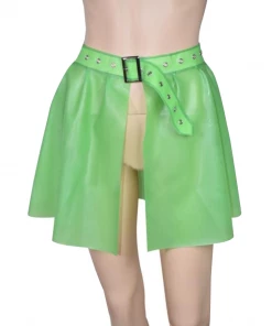 Latexfun Latex Clothing Open Latex Skater Skirt