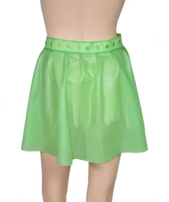 Latexfun Latex Clothing Open Latex Skater Skirt 10 Latexfun Latex Clothing Open Latex Skater Skirt