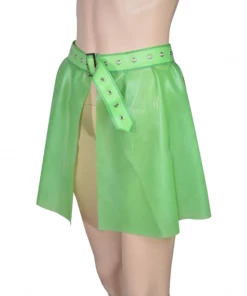 Latexfun Latex Clothing Open Latex Skater Skirt 12 Latexfun Latex Clothing Open Latex Skater Skirt